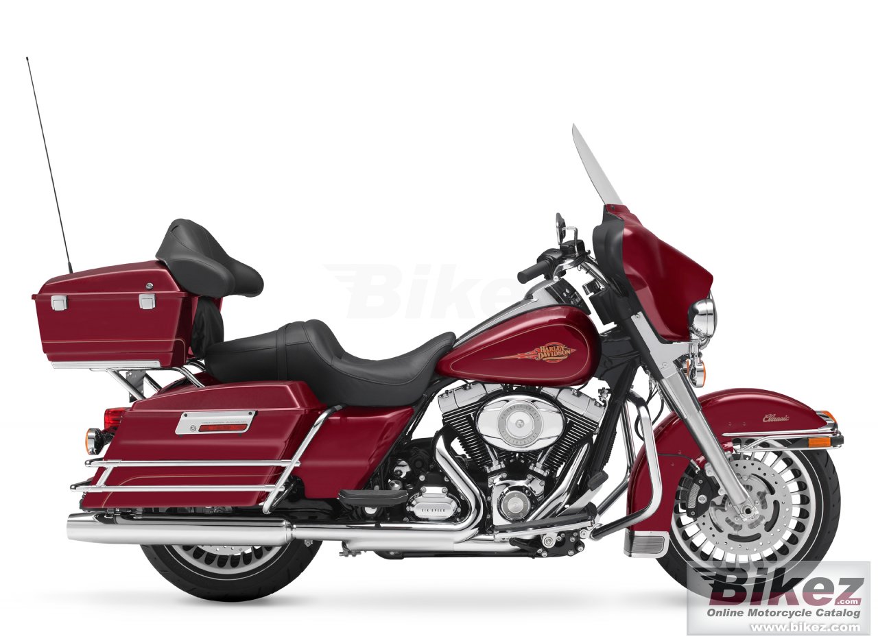 Big Harley-Davidson flhtc electra glide classic picture and wallpaper from Bikez.com